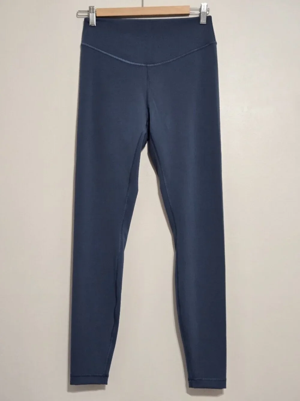 Lululemon Wunder Under Smooth Cover High-Rise Tight 28" Iron Blue Size 8 - Picture 3 of 7